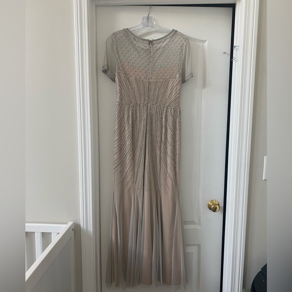 Beaded Adrianna Papell Evening Gown - Picture 3 of 5